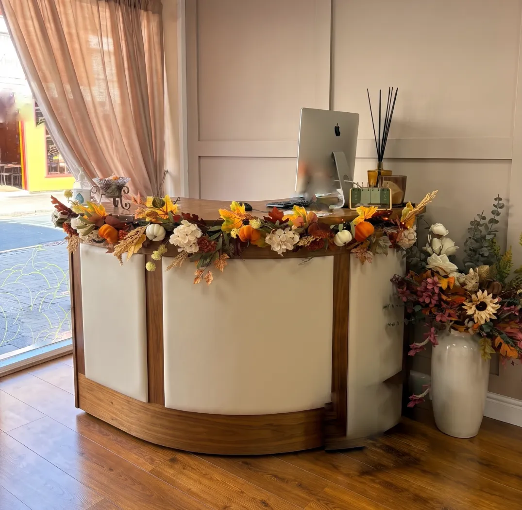 Reception at Belaisy Hair and Beauty Lounge, Long Street, Atherstone